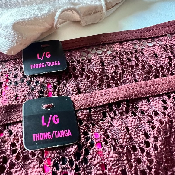 La Senza Panties! •LRG • NWT • Cotton, Lace, silky fabrics - Picture 3 of 9